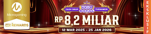 Turnamen & Cashdrop Spin Royal